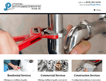 Tablet Screenshot of jeffsplumbingandrepair.com